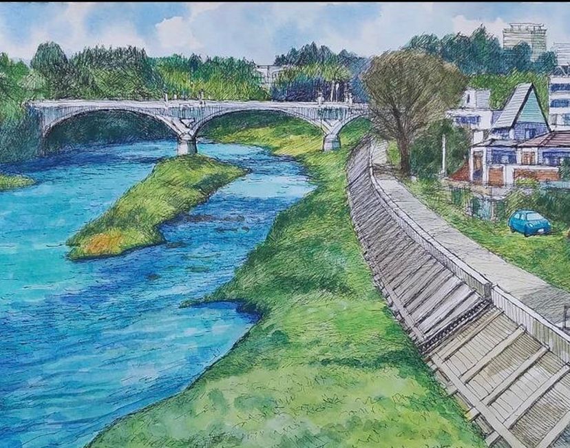 Nft Blue river
