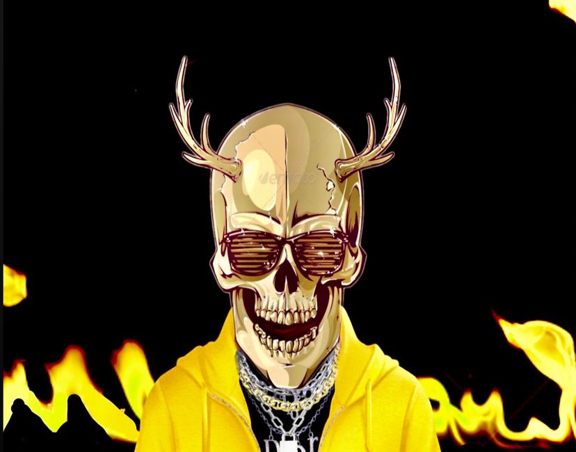 Nft Golden Skull # 4