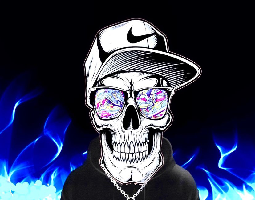 Nft Rap Skull # 2