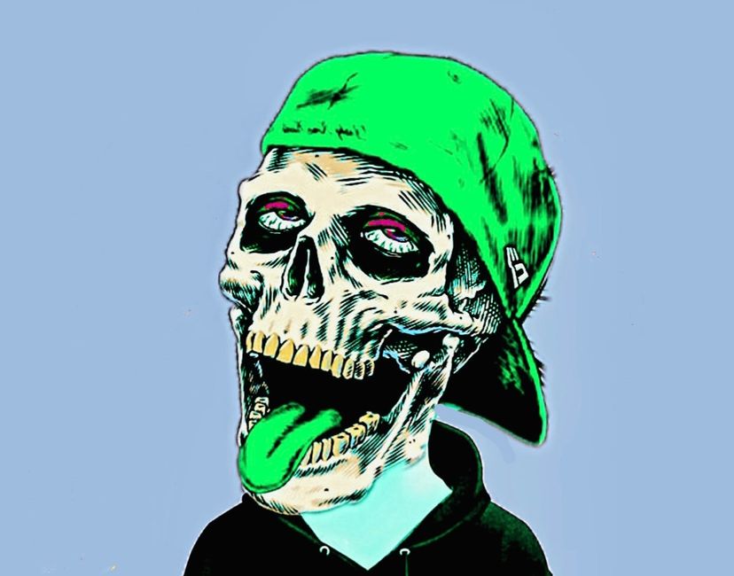 Nft Bored Skull # 9