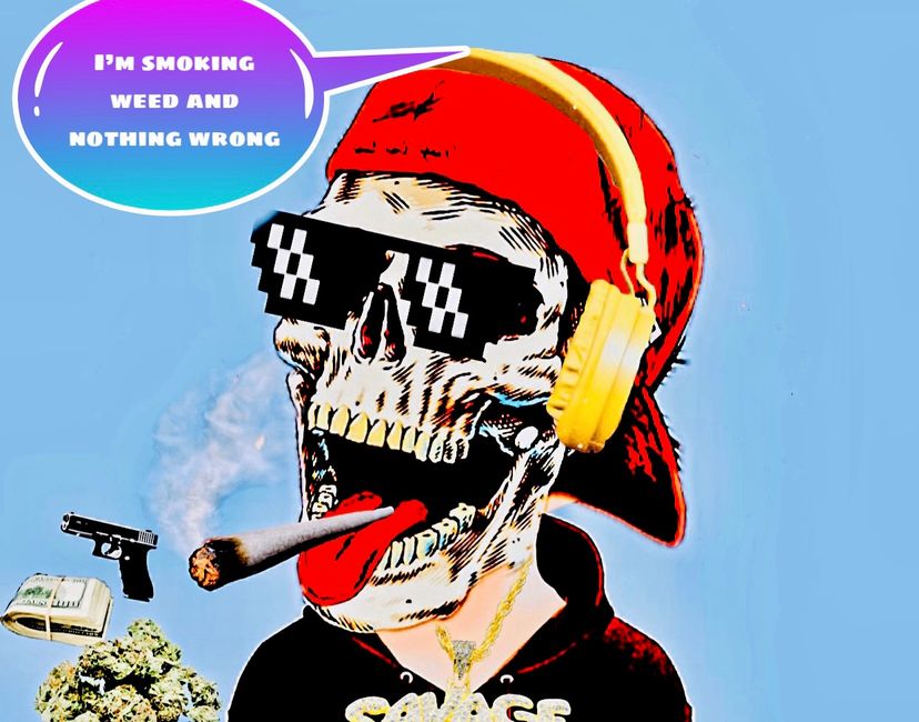 Nft Bored Skull ( Ultra Rare ) # 1