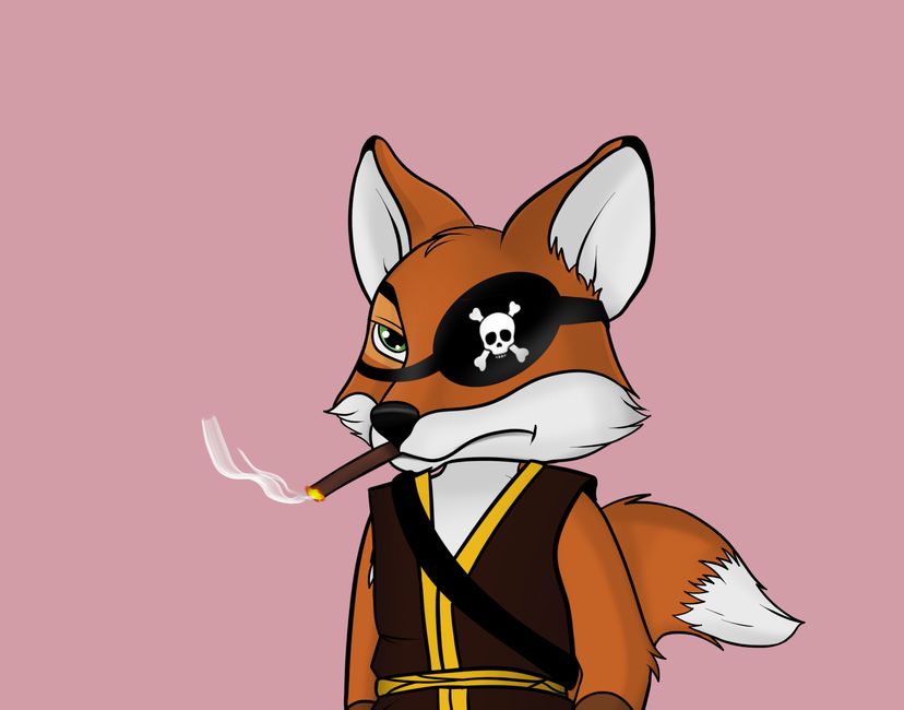 Nft Thuggery Fox #02