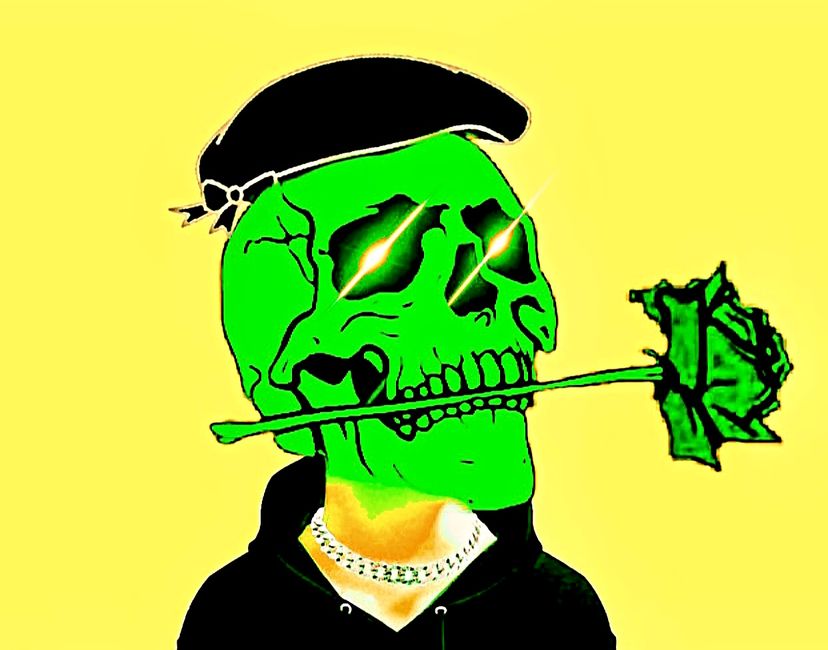 Nft Romantic Skull # 2/5