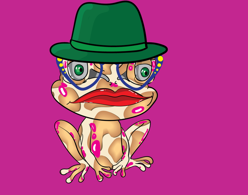 Nft CroackingFrog-1097
