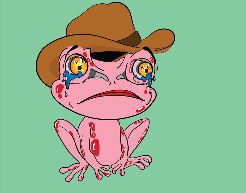 Nft CroackingFrog-1116