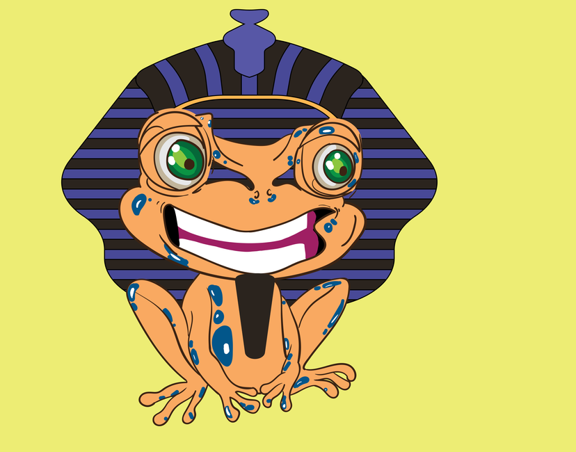 Nft CroackingFrog-80