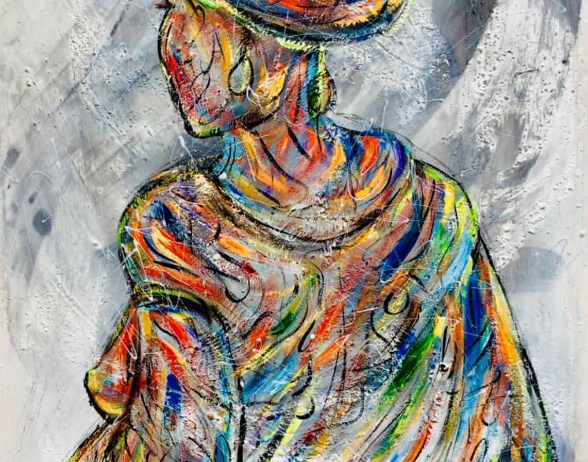 Nft Woman Abstract #6