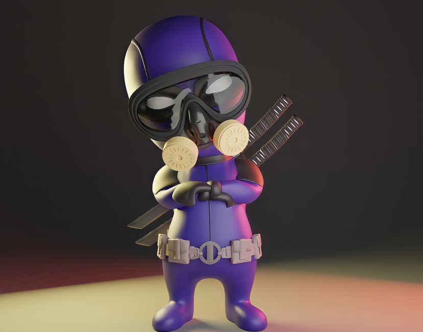 Nft Deadpool 1/5