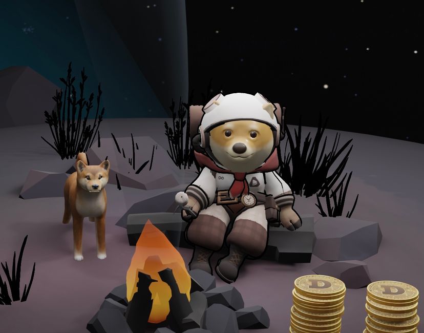 Nft Doge Camping in Mars 2/3