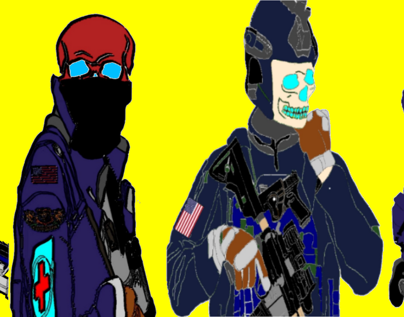 Nft DeadSkullNavyArmyFull