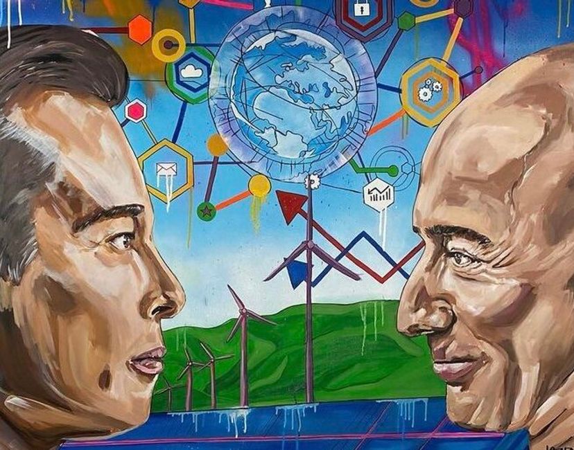 Nft Elon musk vs amazon 
