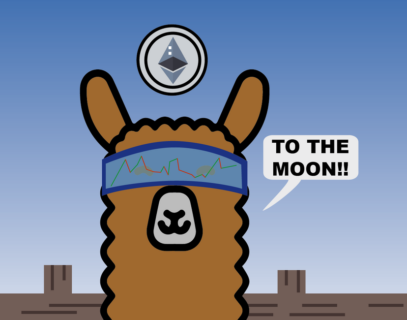 Nft CRYPTO LLAMA ETH 