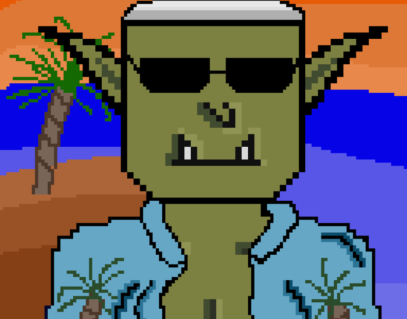 Nft CreeptoMonster Goblin #2