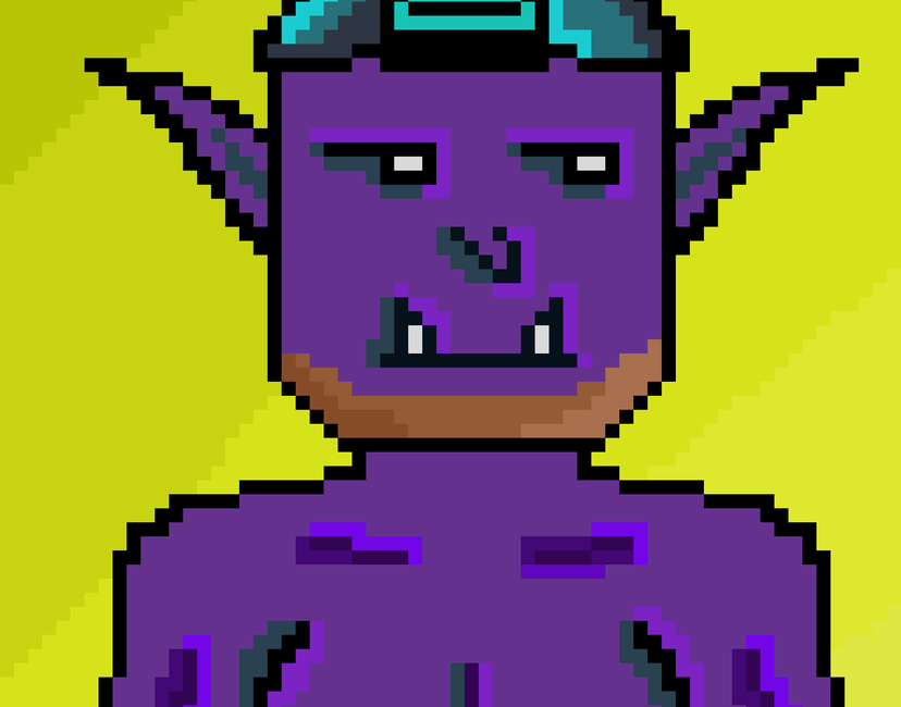 Nft CreeptoMonster Goblin #4