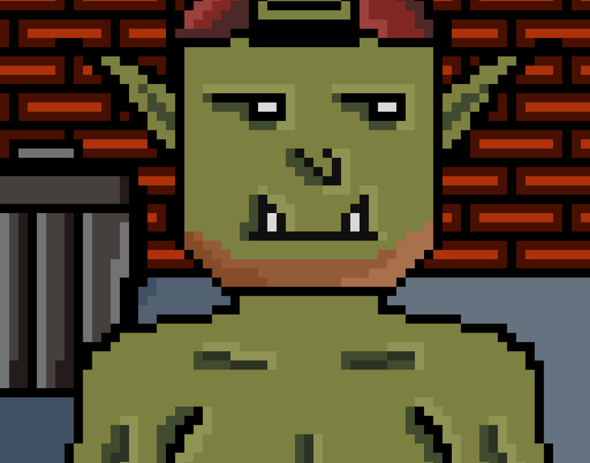 Nft Creepto Monster Goblin #1