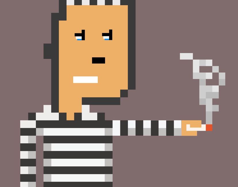 Nft #131 Crypto Punk 007