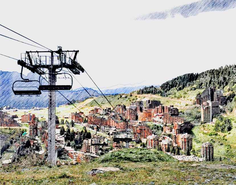 Nft Avoriaz 1800