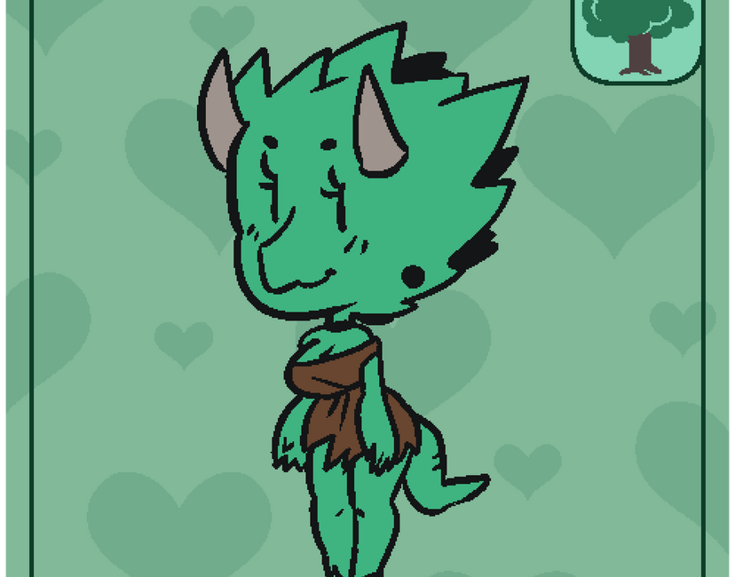 Nft Kobold Progeny #01 - Green