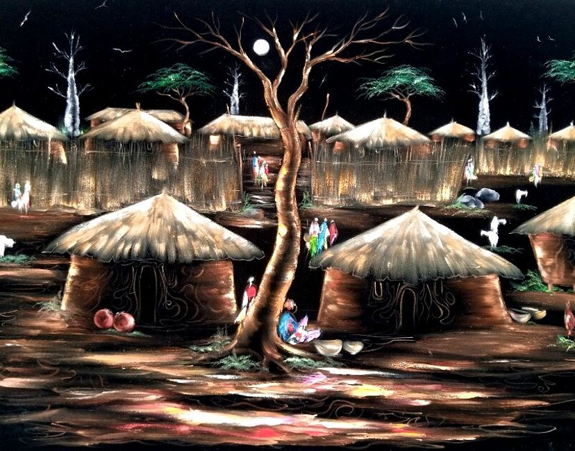 Nft Moon Time Village