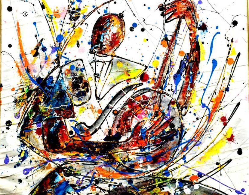 Nft Gaiter Man Abstract 1/2