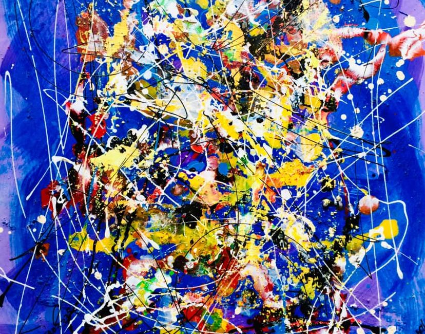 Nft Blue Hue Abstract