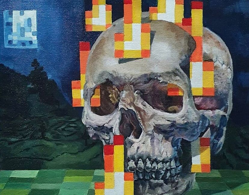 Nft Realistic skull #1