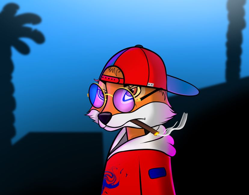 Nft Thuggery Fox #09