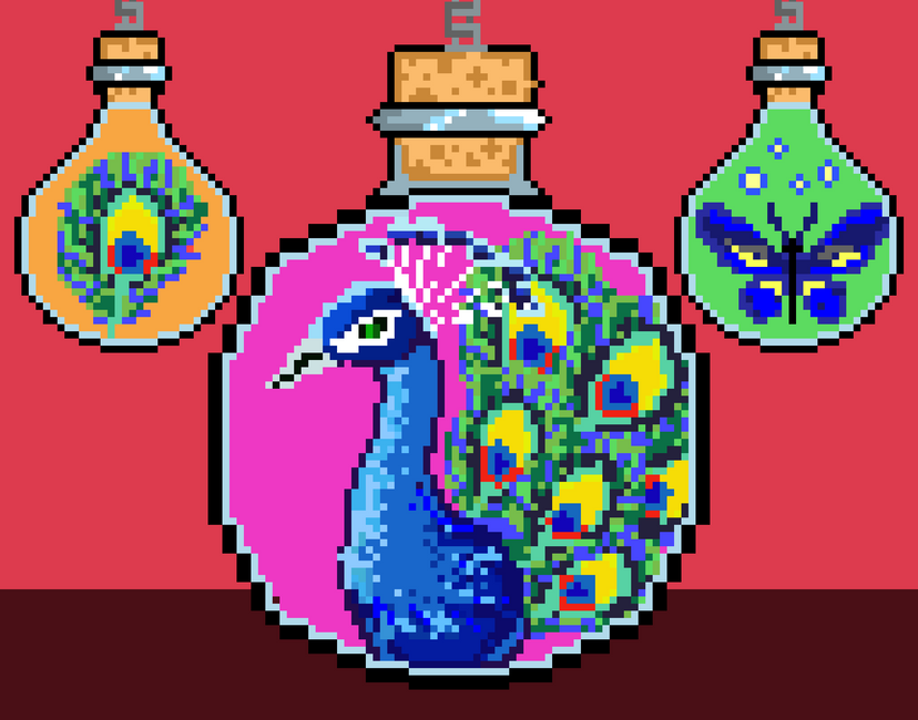 Nft Chained Bottles #057