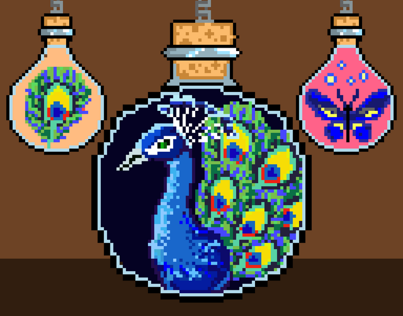 Nft Chained Bottles #058