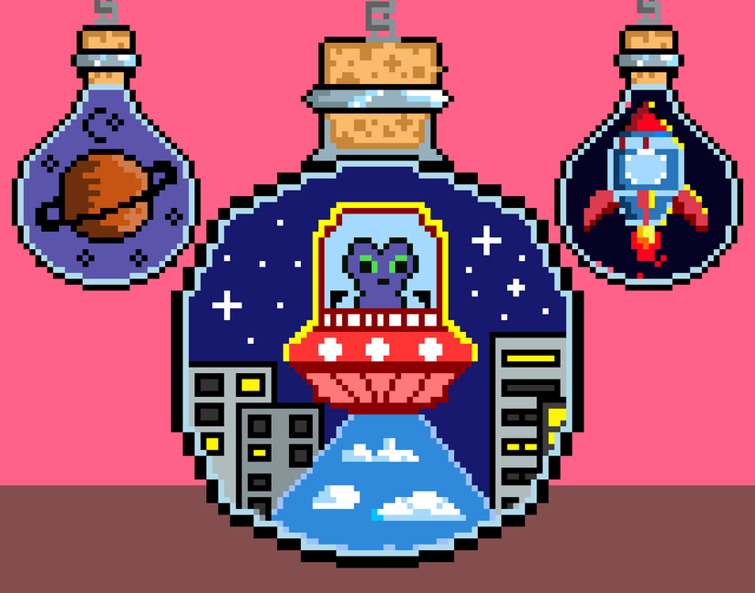 Nft Chained Bottles #059