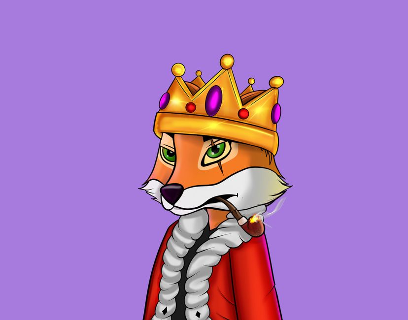 Nft Thuggery Fox KING 👑 #13