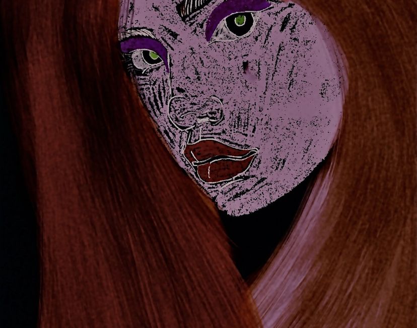 Nft Red Woman 