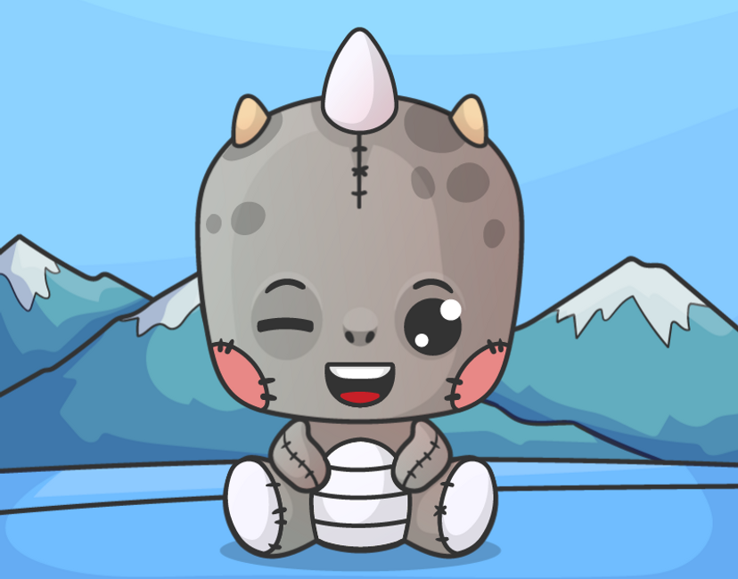 Nft Baby Dragon Plushie 0019 | C