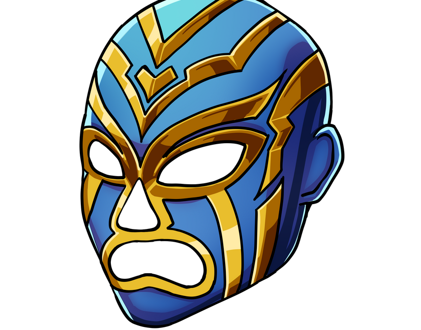 Nft Golden Ray Mask