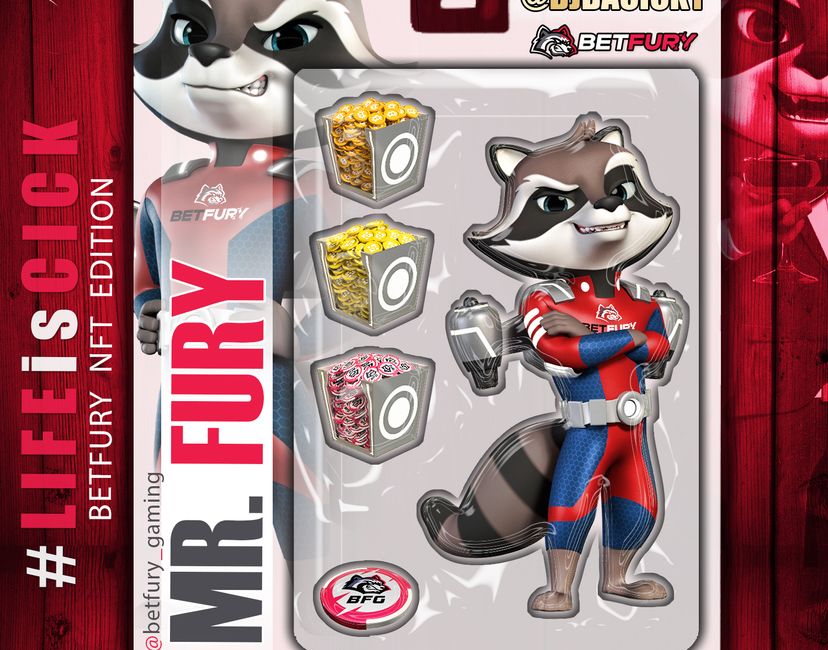 Nft Mr. FURY BETFURY #TOYZrCICK