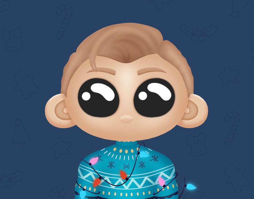 Nft Christmas Cute Character #006