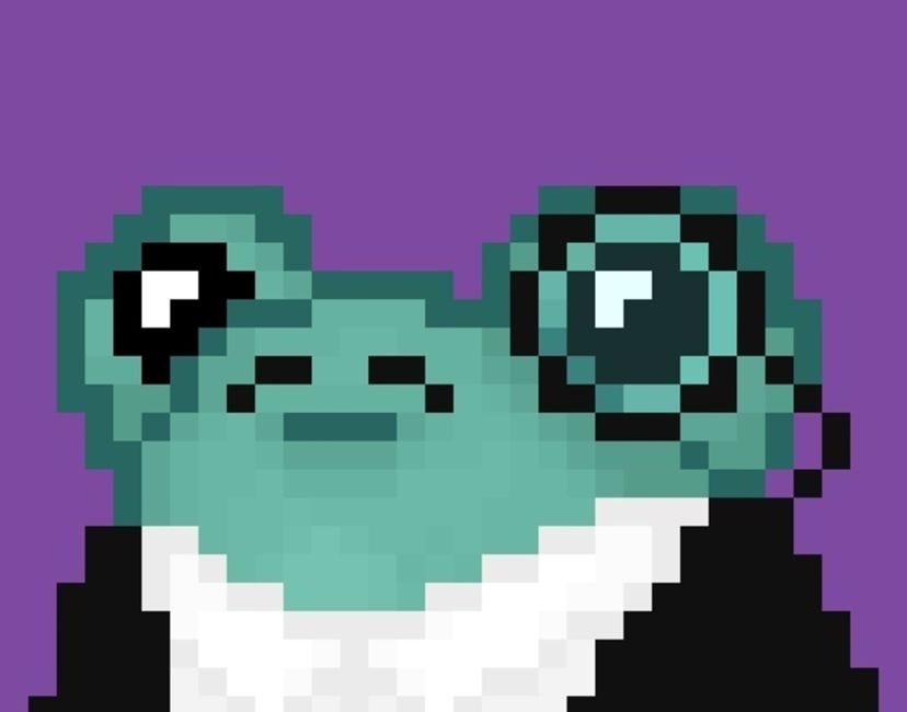 Nft Pixel Frog  2/10