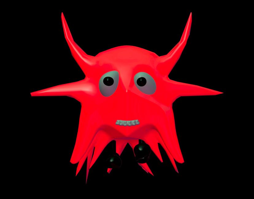 Nft Red Monster 