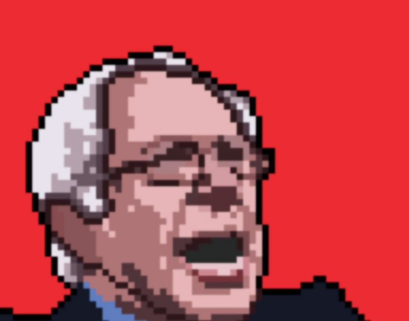 Nft Angry Apes - Bernie Sanders