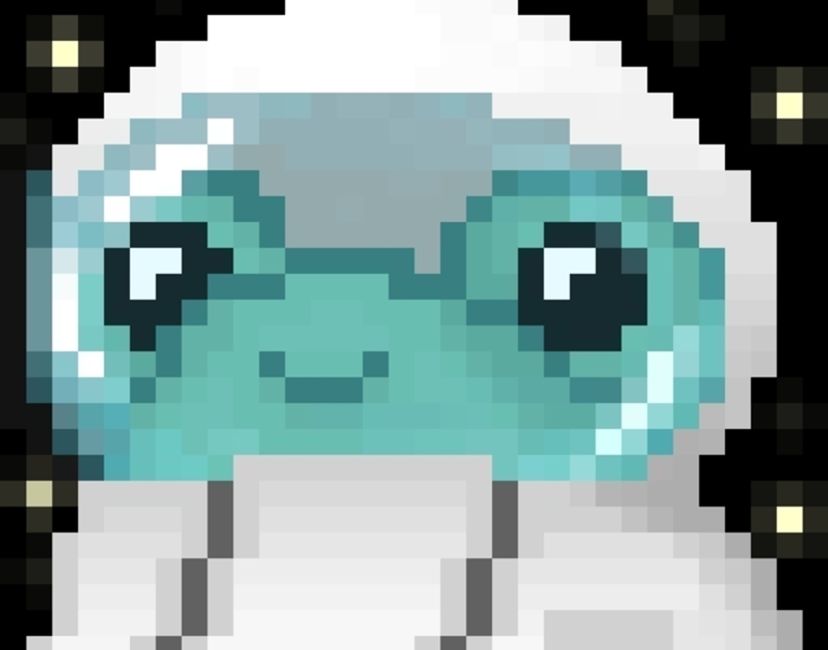 Nft pixel frog 4/10