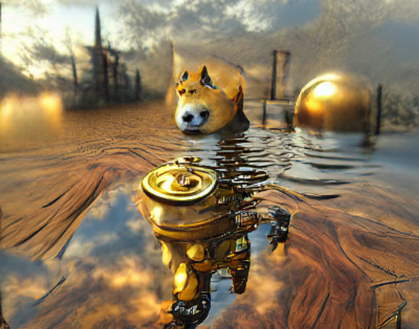 Nft Doge Coin on the Moon