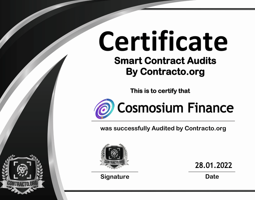 Nft Cosmosium Finance