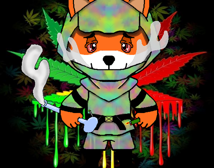 Nft Stoner Shiba 2/27