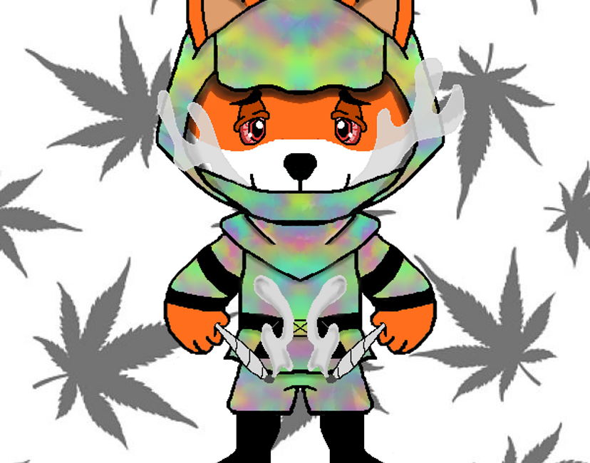 Nft Stoner Shiba 3/27