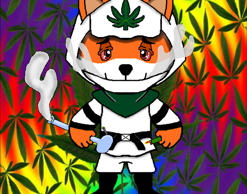 Nft Stoner Shiba 7/27