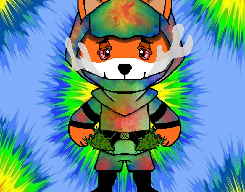 Nft Stoner Shiba 8/27
