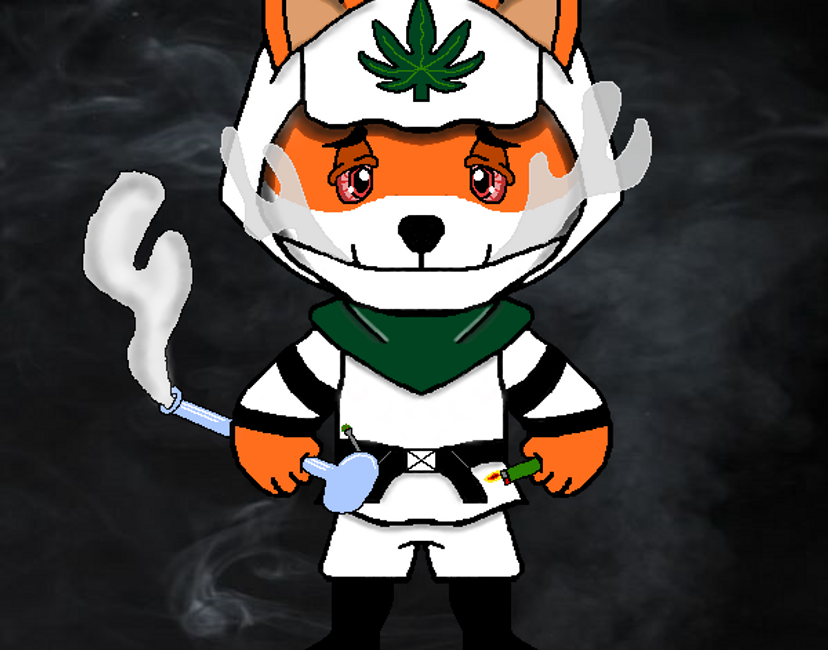 Nft Stoner Shiba 9/27