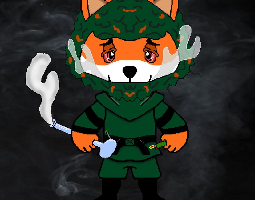 Nft Stoner Shiba - McRips