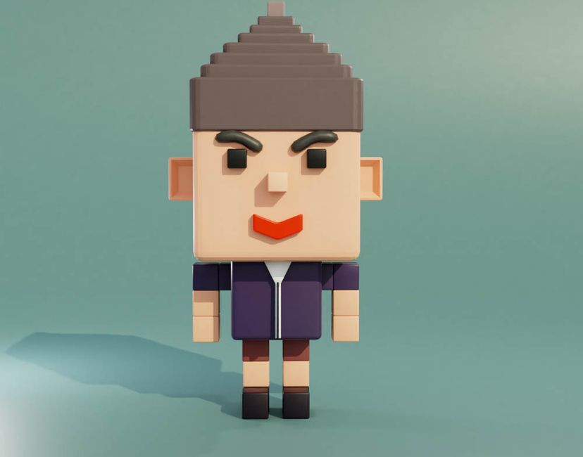 Nft Blocky Squad #07