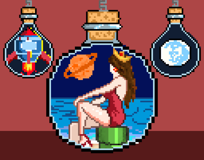 Nft Chained Bottles #088